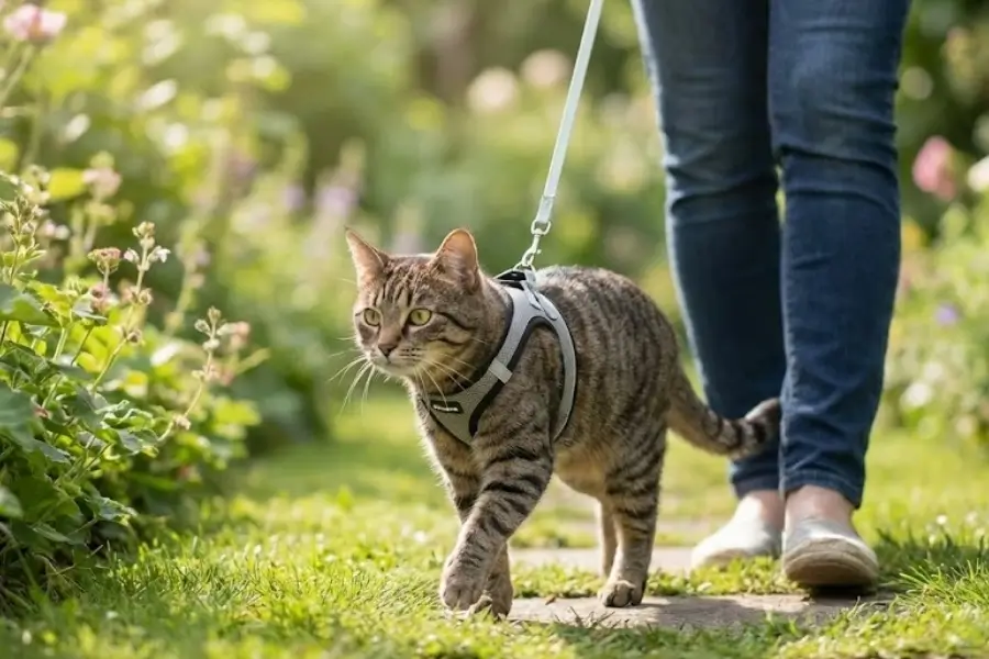 How to Train Your Cat to Walk on a Leash (Yes, Really!) | Pet Wonder ...